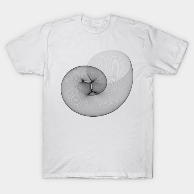 Geometric nautilus T-Shirt by Creatum